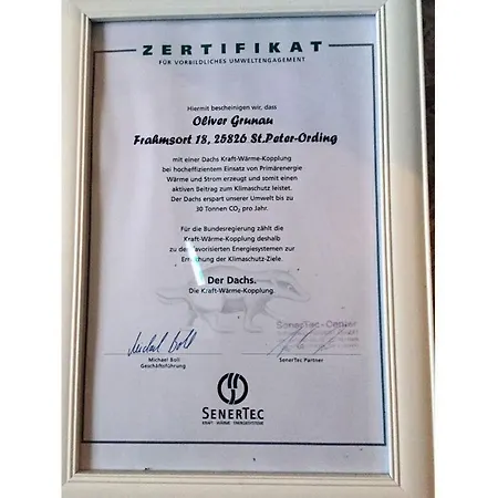 펜션 Rustic Gable F3 장크트 피터 오르딩